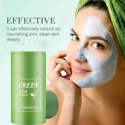 Masque Bâton au Thé Vert - Nettoyage en Profondeur & Anti-Acné
