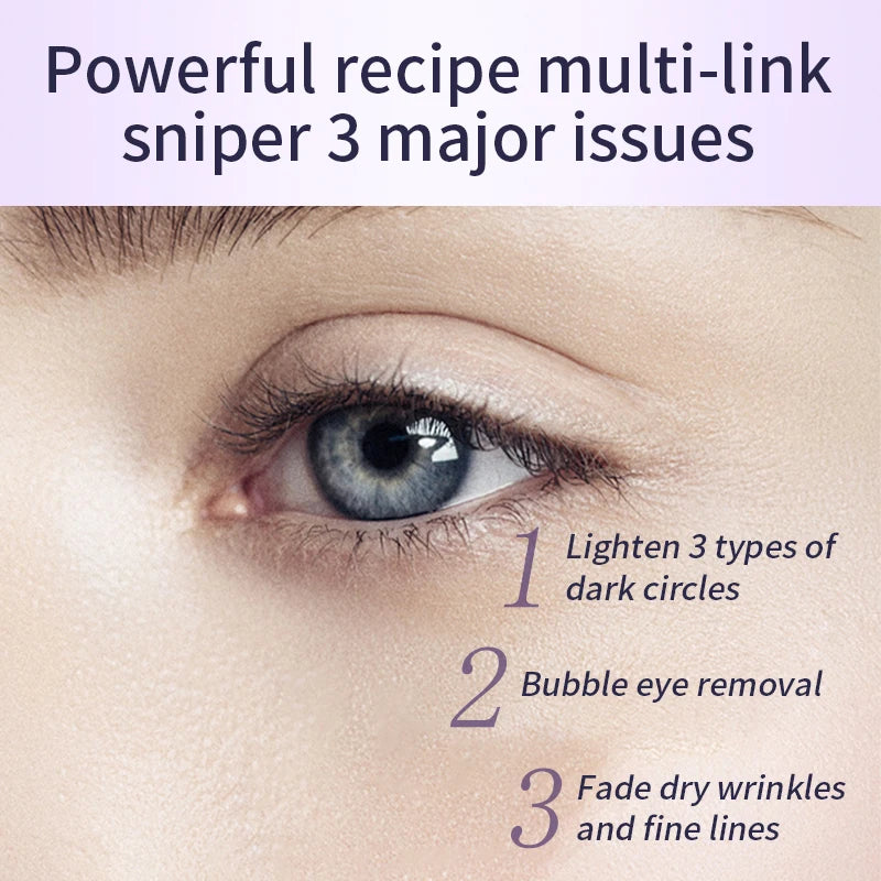 Crème Contour des Yeux Anti-Âge & Anti-Cernes - Acide Hyaluronique
