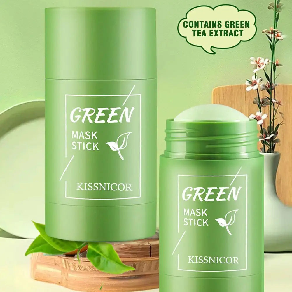 Masque Bâton au Thé Vert - Nettoyage en Profondeur & Anti-Acné