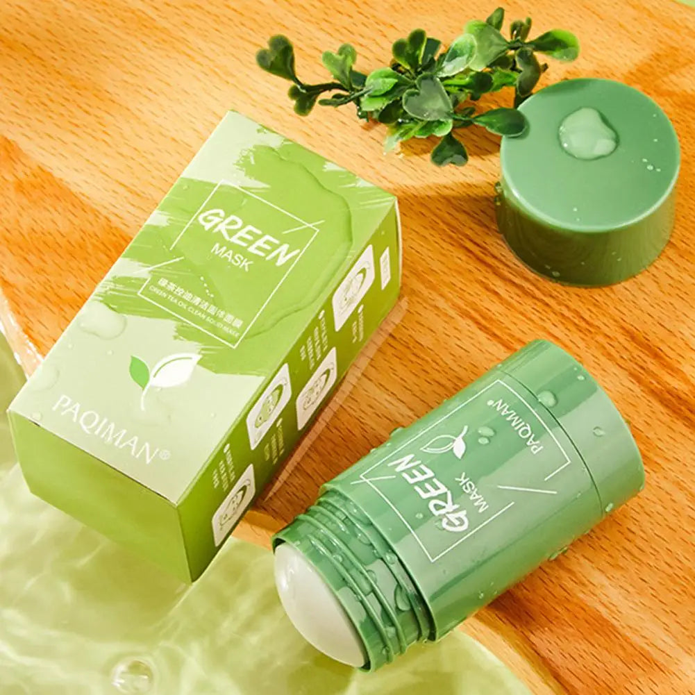 Masque Bâton au Thé Vert - Nettoyage en Profondeur & Anti-Acné